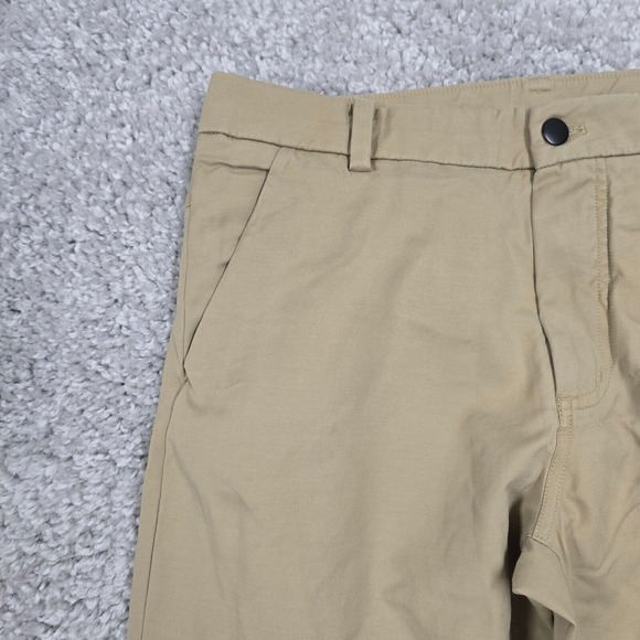 Lululemon Commission ABC‎ Pants Mens 30x28 Tan Straight Athleisure E40416 READ - Picture 3 of 15